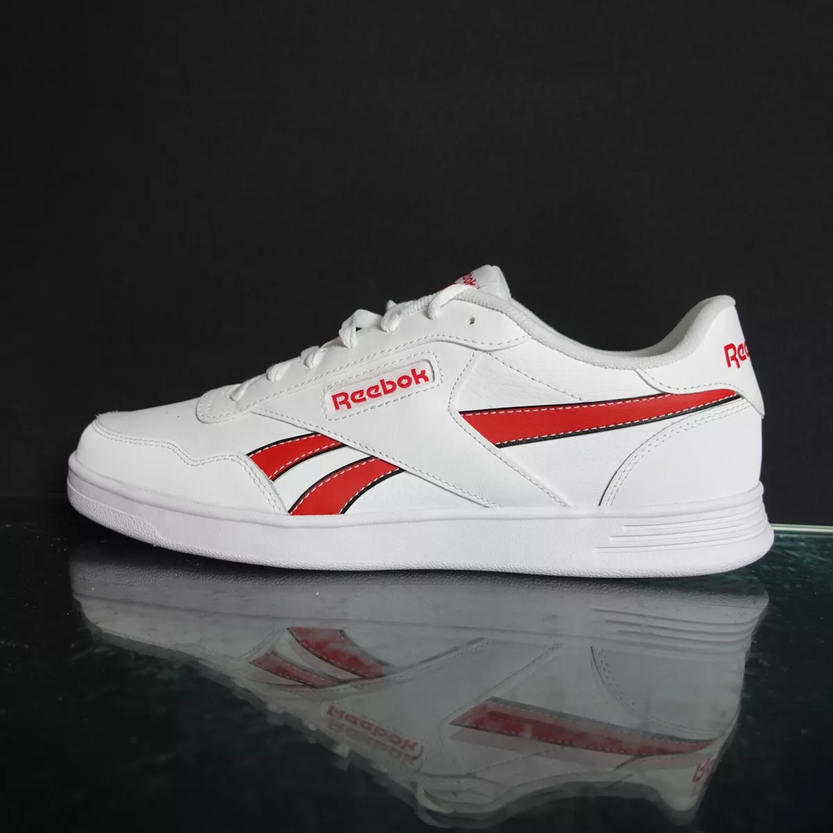 Reebok Court Men's Sneaker Tennis Shoe White Lifestyle #391 | eBay