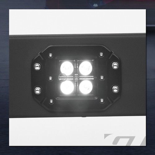 Pickup Truck Adjusable Chase Rack Roll Bar With 3rd Brake Lamp+LED