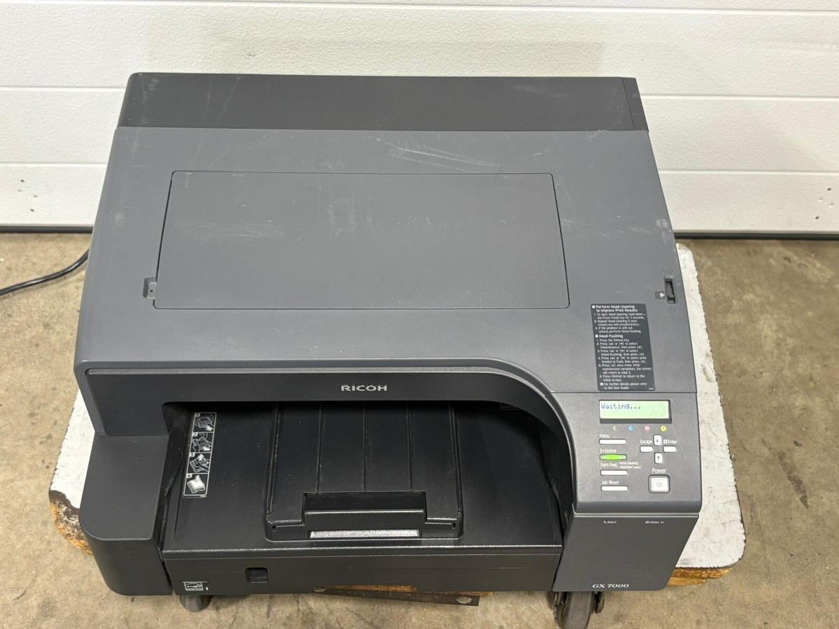 Ricoh Aficio GX 7000 Sublimation Printer | eBay