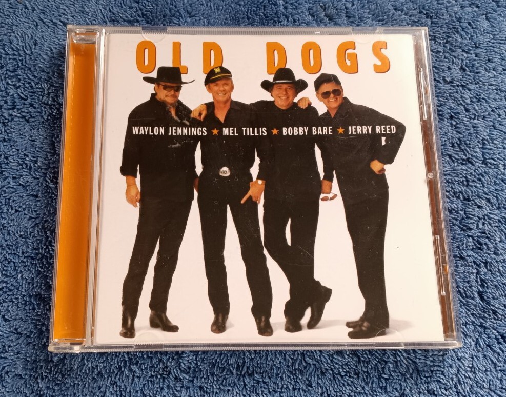Old Dogs CD 1998 Atlantic Waylon Jennings Mel Tillis Bobby Bare