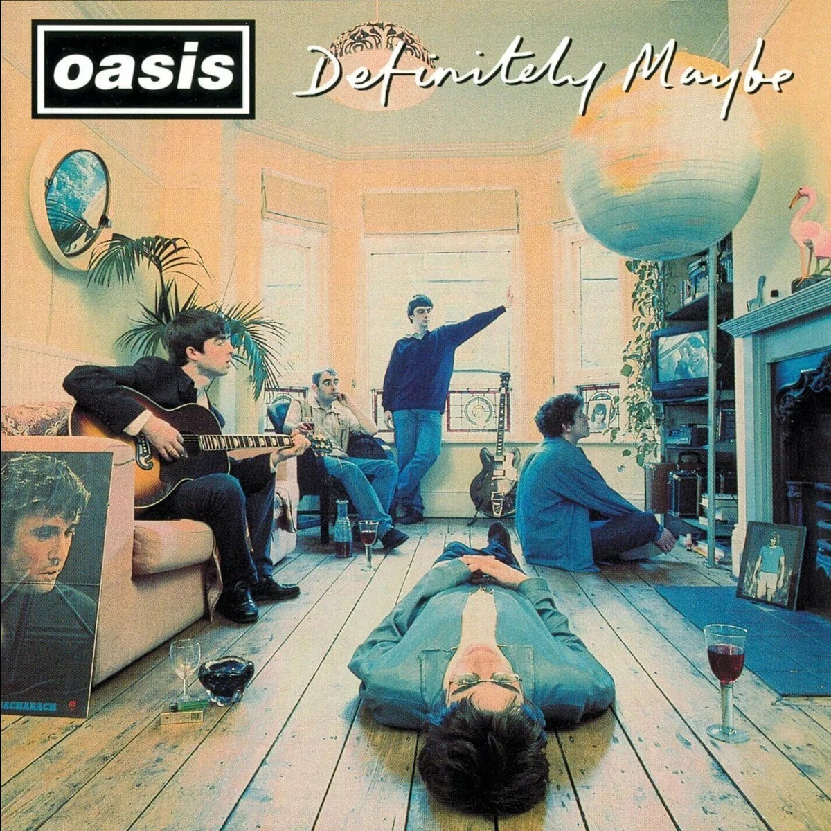 OASIS Definitely Maybe Music Album Cover Poster Print 12 x 12 | eBay
