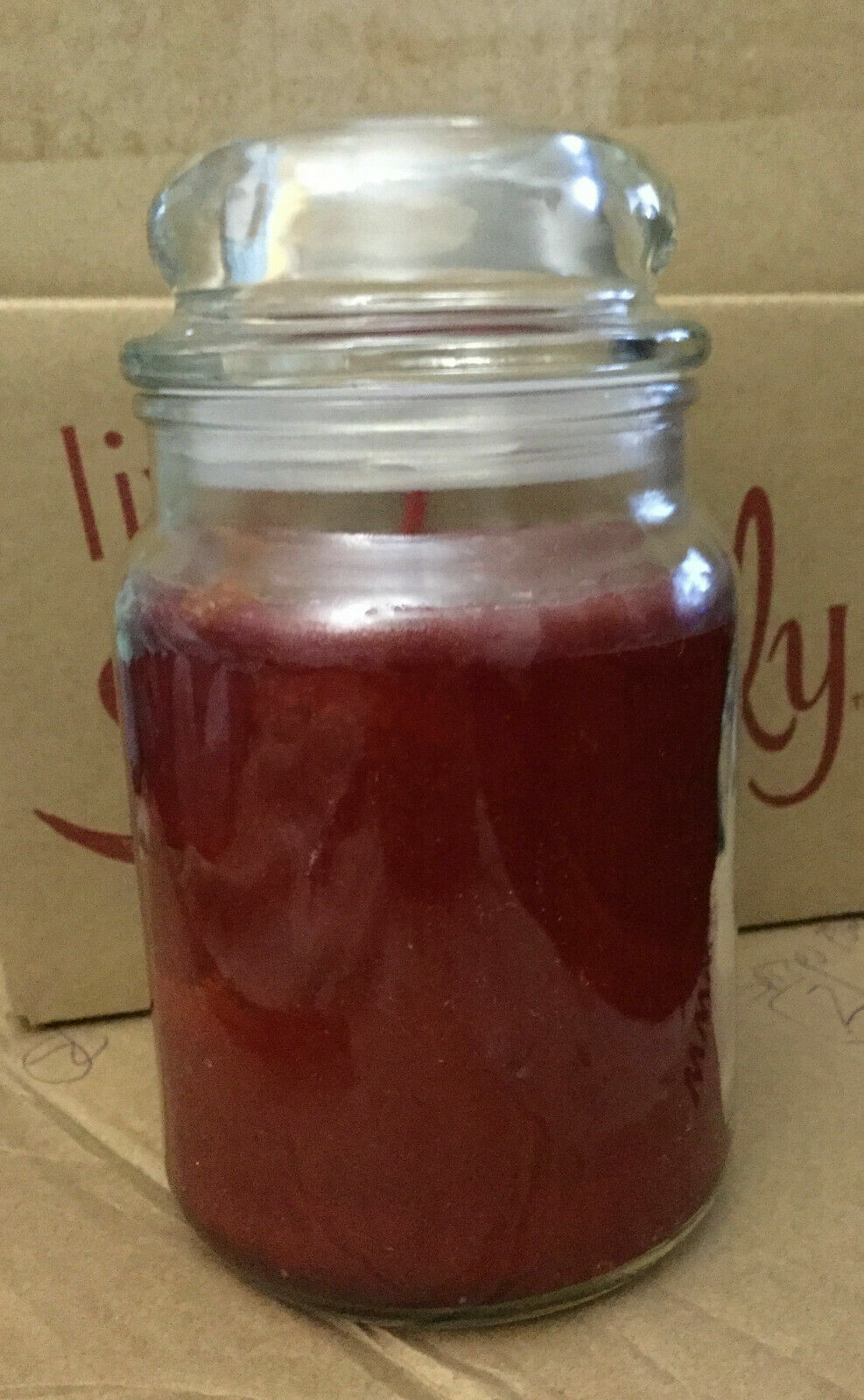 NEW AMERICAN HOME BY YANKEE CANDLE APPLE CINNAMON CIDER 19 OZ LARGE JAR