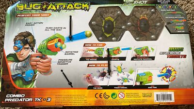 Zuru X-SHOT - Bug Attack-Predator TK-3 Combo Pack Toy (NEW In Box