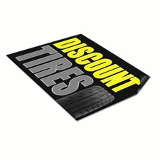 Car Magnet Set of 2 Discount Tires A Advertising Printing Industrial Sign