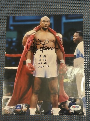 George Foreman Autographed 8x10 PSA | eBay