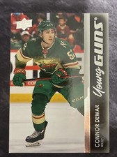 2021-22 Upper Deck Young Guns 702 Connor Dewar Minnesota Wild