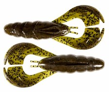 Z-Man Hella CrawZ 3 3/4 inch Soft Plastic Craw 3pk Bass Soft Bait Jig Trailer