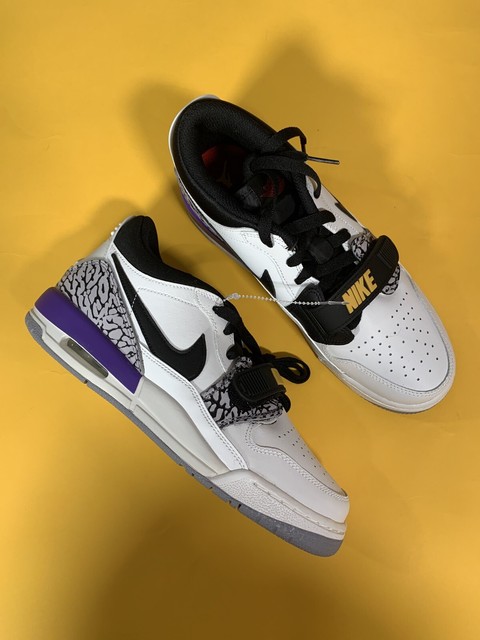 Jordan Legacy 312 Low Lakers GS Retro Shoes Size 7y Cd9054-102 Nike Air for sale online | eBay