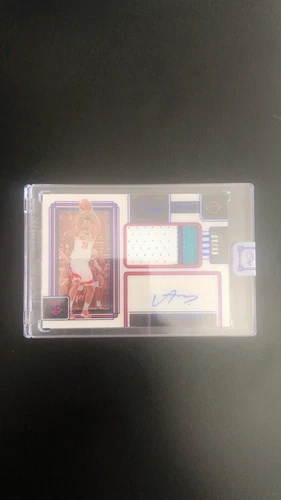 2021-22 Panini One Prime Alperen Sengun Rookie Patch Auto /49 RC Sealed #PR-ASG