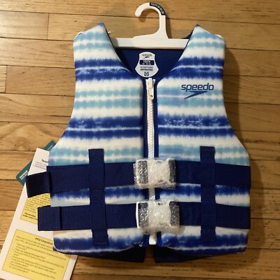 Speedo Junior Aquaprene Personal Flotation Device Youth Size 50-90