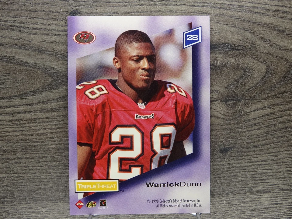 1998 CE Supreme Season Review T3 #28 Warrick Dunn - Image 2 of 2