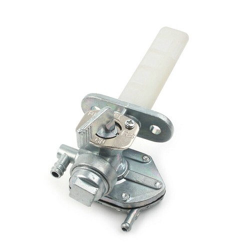 Robinet De Carburant Compatible Kawasaki VN800, ZRX 1100, 1200, GPZ 1100 - ON/OFF/RES, Métal/Plastique Haute Qualité