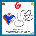 BMW 1 3 5 X3 2.0 M47 DIESEL ENGINE M47D20 PISTON RINGS SET 11250308646 - STD