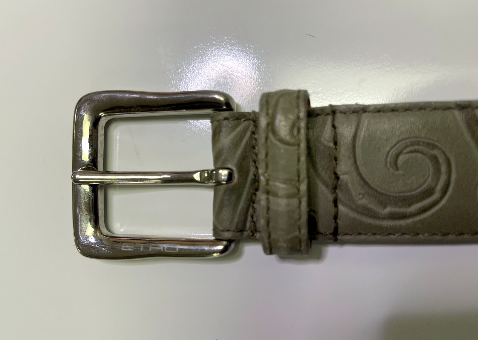 ETRO Multiple Colors Multiple Patch Leather Men's… - image 3