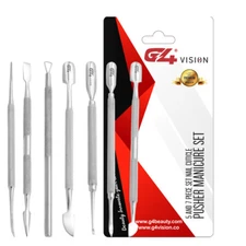G4 Nail Pusher Set Cuticle Manicure Set Cuticle Remover Professional Pedicure