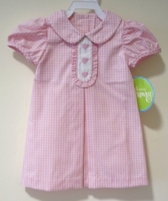 NWT Classic Whimsy Three Embroidered Hearts Dress Girl's Size 18 Months |  eBay
