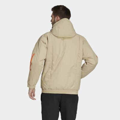 adidas Men's Terrex Back to Sport Insulated Hooded Jacket FT2446