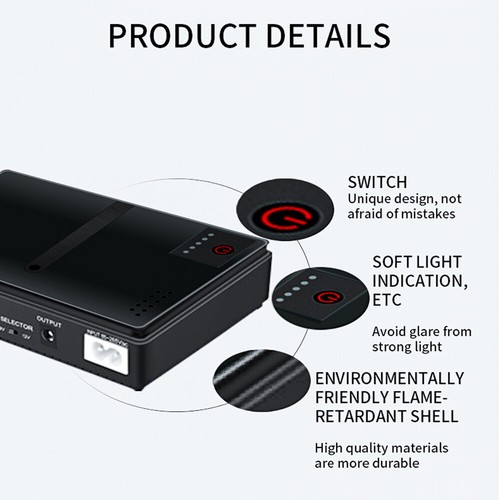 10400mAh Portable UPS Uninterruptible Power Supply Large Capacity Battery Backup - Picture 3 of 20