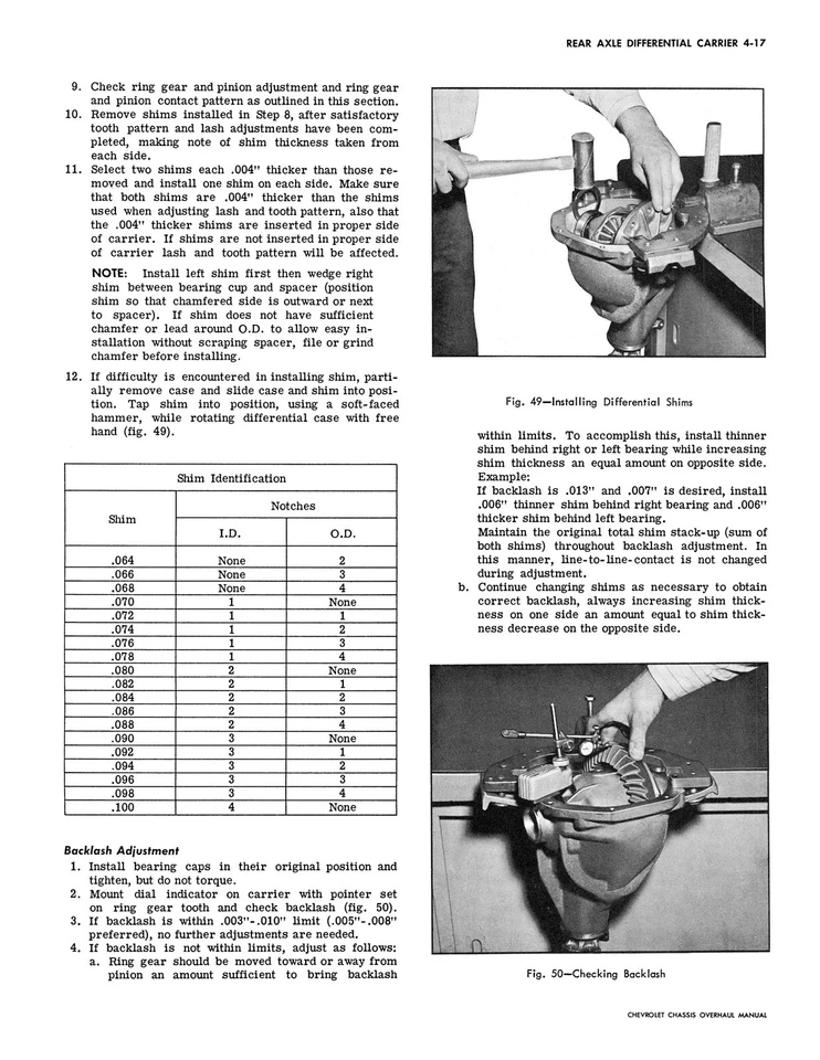 1967 Chevy Chassis Overhaul Manual (Licensed High Quality Reproduction) - Image 3 of 3