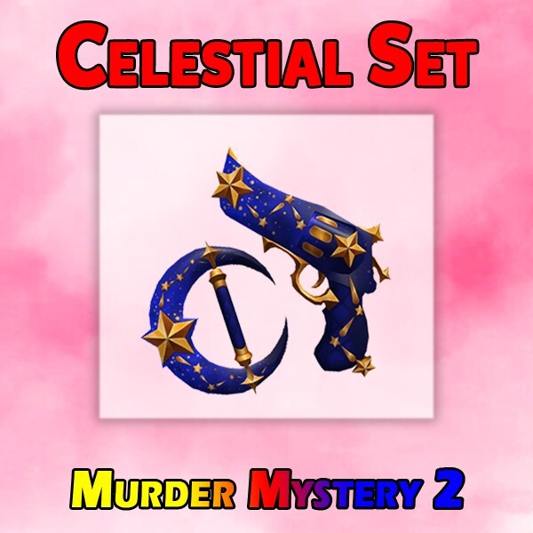 Murder Mystery 2 Celestial Godly Weapon (MM2) - Cheapest Christmas Event Item For Roblox