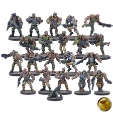 Mantic Firefight / Warpath - Plague Stage 3A ‘Ghouls’ - 3rd Gen Troopers Sci-Fi