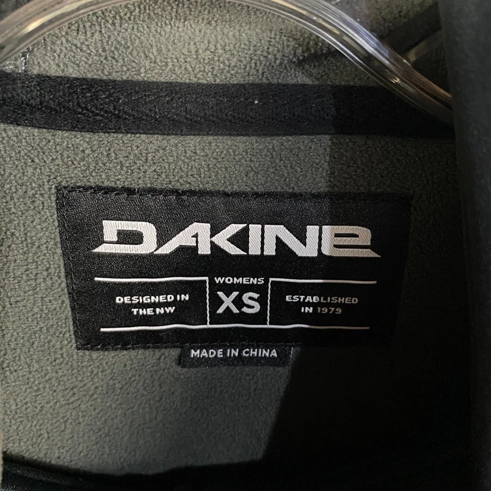 Sudadera con Capucha Dakine Para Mujer XS Cremallera Completa Roja Cordón Informal 100% Poliéster Foto 3 de 4