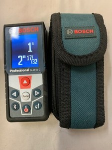 Bosch Glm50 C Bluetooth Enabled Laser Distance Measurer W Color