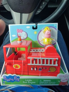 peppa pig little fire engine