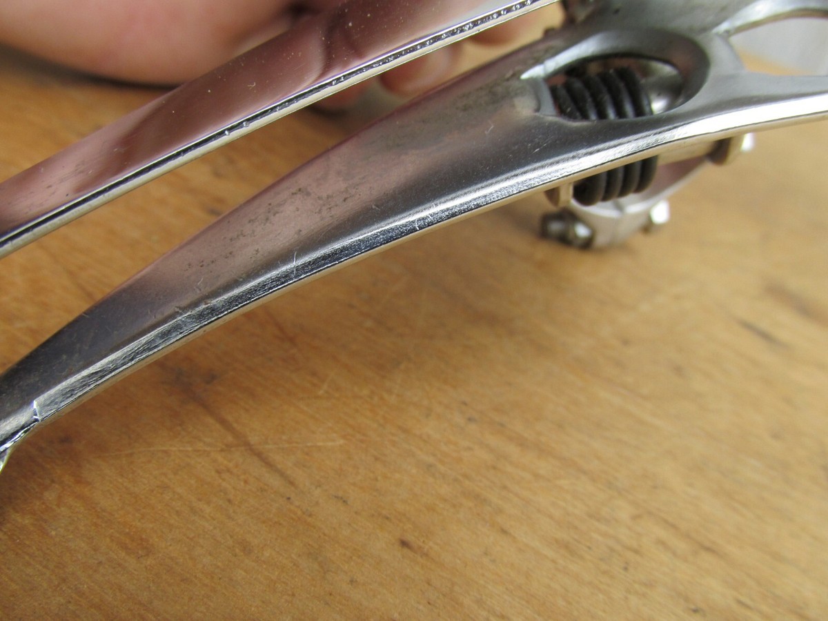 Dérailleur Avant Campagnolo Nuovo Record Pour Vélo Course - Argenté
