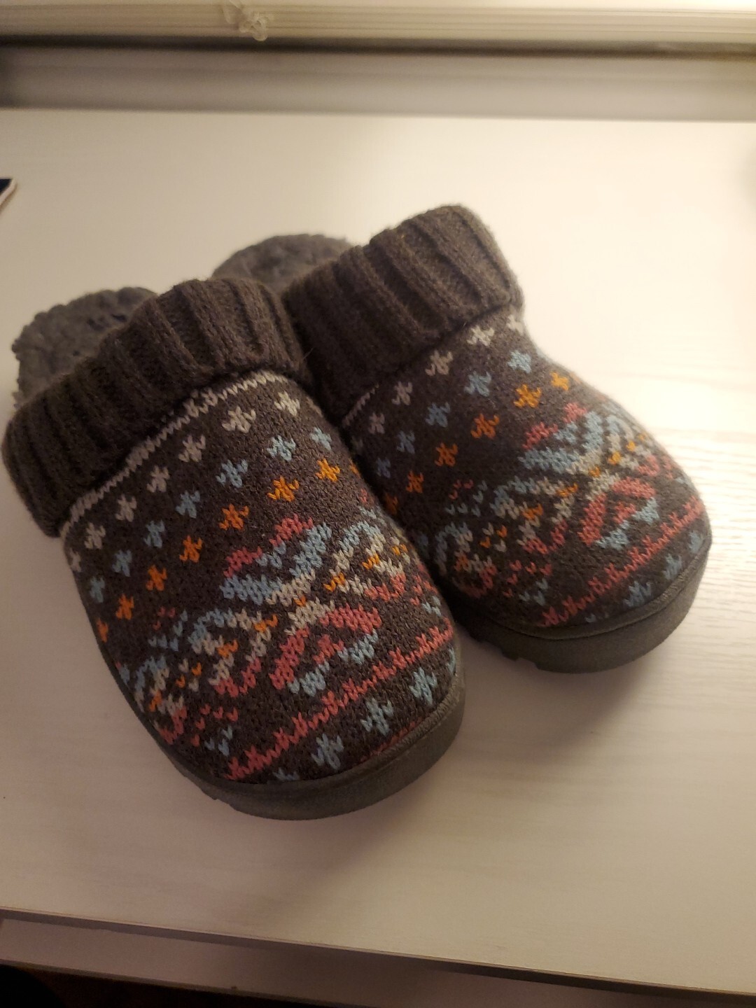 SAOLA The Original Muk Luks Minette Zoccoli Pantofole Suola Spessa Donna Taglia Media 7 8