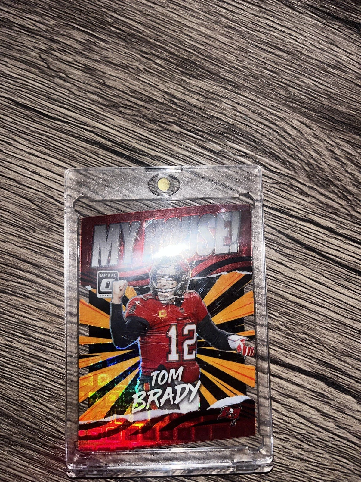 Tom Brady  2021 Optic Tom Brady My house Black Pandora /25