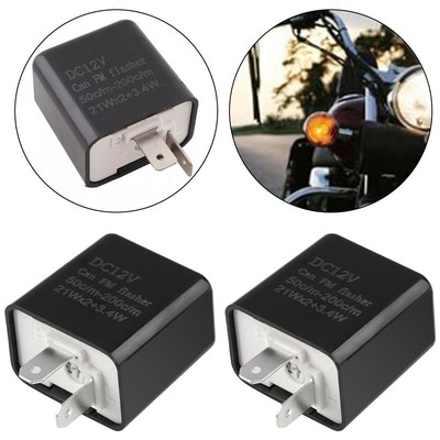 Motorradkompatibles einstellbares Geschwindigkeitsblinkrelais zur Lösung von LE