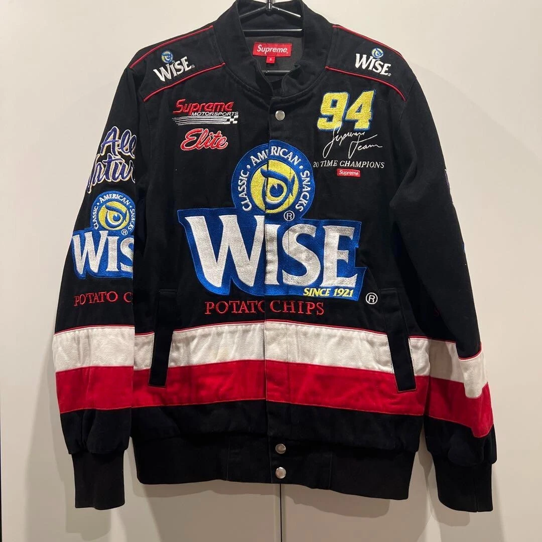 Veste de course Supreme Wise 13AW patchs noirs taille S