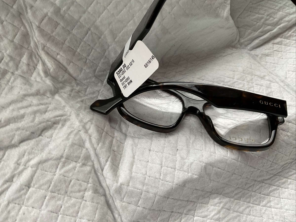 GUCCI GLASSES GG14280 002 TRT 52/16/145 | eBay