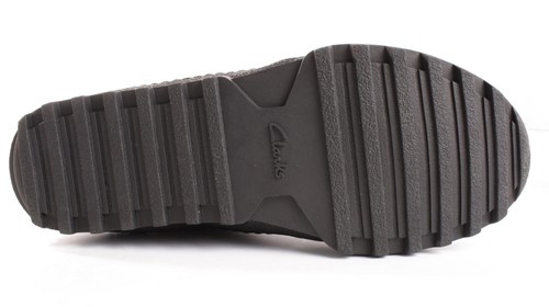 Clarks Hombre Carrete Escarcha Forro Polar Cuero Marrón GB 8 / Verdadero 8.5 - Imagen 7 de 7