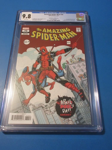 Amazing Spider-man #70 Schoonover AF 15 Homage Variant CGC 9.8 NM/M Gorgeous Gem