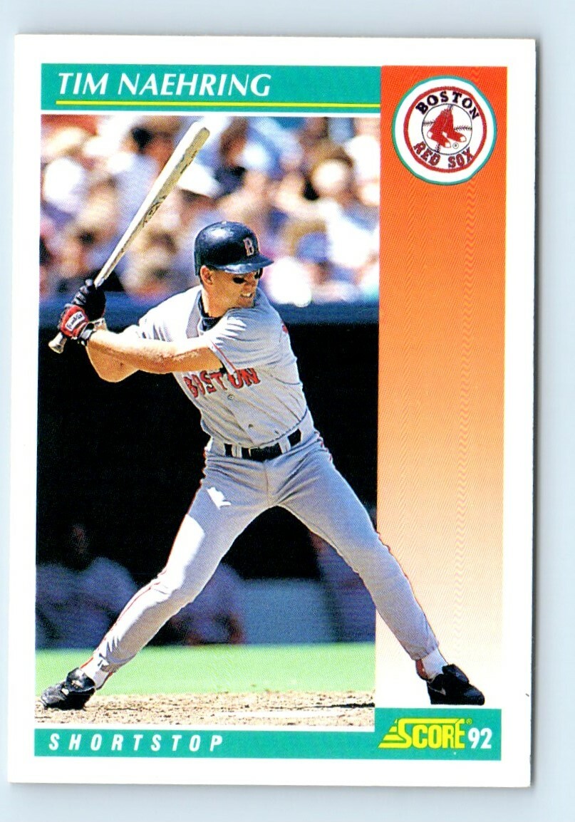 1992 Score Tim Naehring Boston Red Sox #259