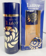 LUTECE Eau de Cologne by Dana / Parfums Parquet + Perfumed Talc  **RARE VINTAGE