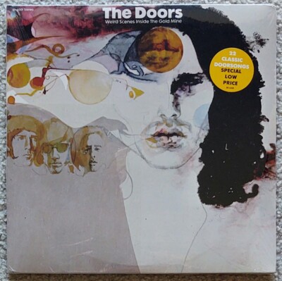 THE DOORS - WEIRD SCENES INSIDE THE GOLD MINE VINYL LP SEALED ORIG HYPE STICKER