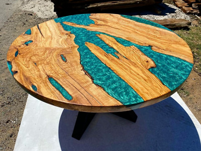 48 '' Epoxid Table Top / Epoxid Ess Handgemacht Harz Masterpiece