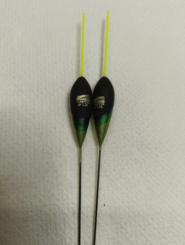 Galleggiante Tubertini mod. Pro 50 Mincio gr. 1.25 Due Pezzi - Foto 2 di 2