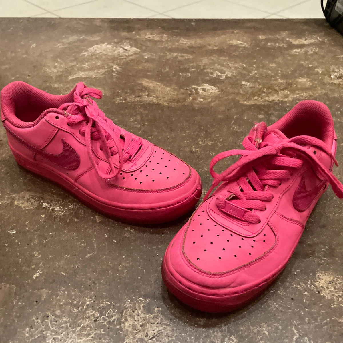 Women's Glow in The Dark Louis Vuitton Af1's US 9