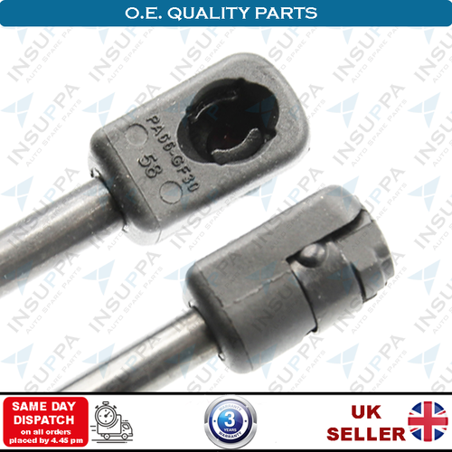 Puntales de gas para Nissan Navara D22 23 40 Carryboy techo rígido 330 mm 133N C1604464A - Imagen 6 de 12