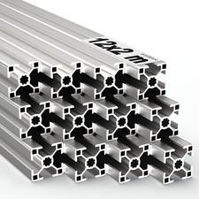 Aluprofil 30x30 Nut 8 Typ B 3030 System Steck / Bosch kompatibel - 24 METER 