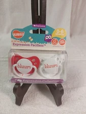 Expression Pacifier Set by Ulubulu Seasonal Collection 0-6 Months Silicone F-S