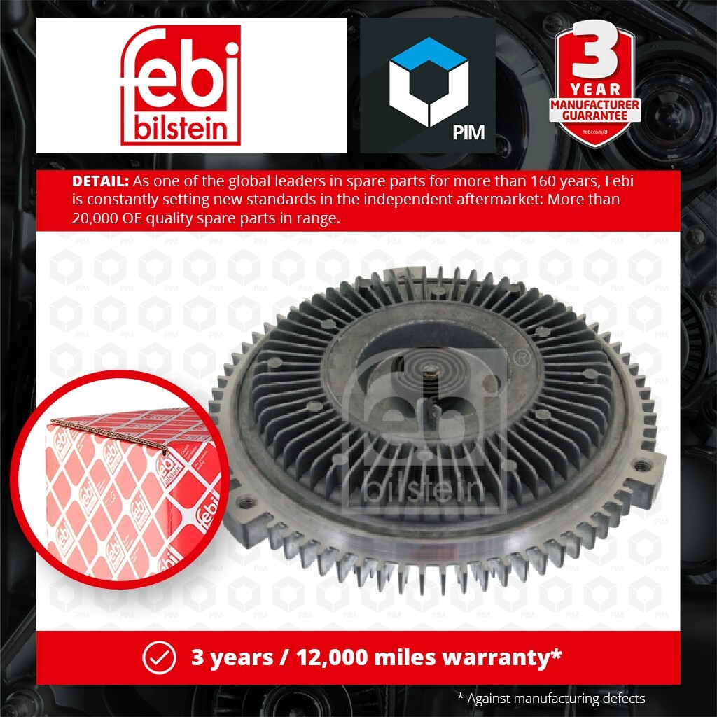 Radiator Fan Viscous Coupling fits BMW 328 E36, E46 2.8 95 to 00 Clutch