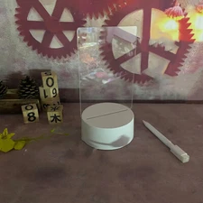 Note Board LED Night USB Message Board Warm Light With Pen For Gift Decor