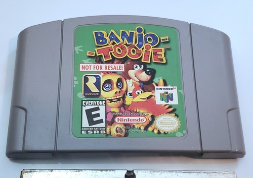 Near Mint N64 Banjo Tooie NOT FOR RESALE Variant Authentic Nintendo 64 Game Cart - Picture 5 of 9