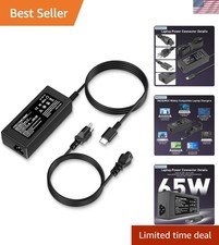 65W USB-C Laptop Charger Universal for Lenovo HP Dell Acer Asus Samsung Google