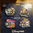 2023 Disney Pins~EPCOT REIMAGED~Buzz, Pua, Cogsworth, & Joy ~4 PIN BOOSTER SET~ — photo 1